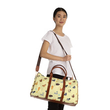 Load image into Gallery viewer, Yellow Zodiac Waterproof Weekender Bag
