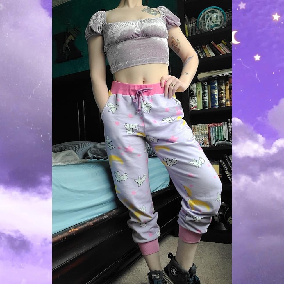 90s anime Inspired Joggers