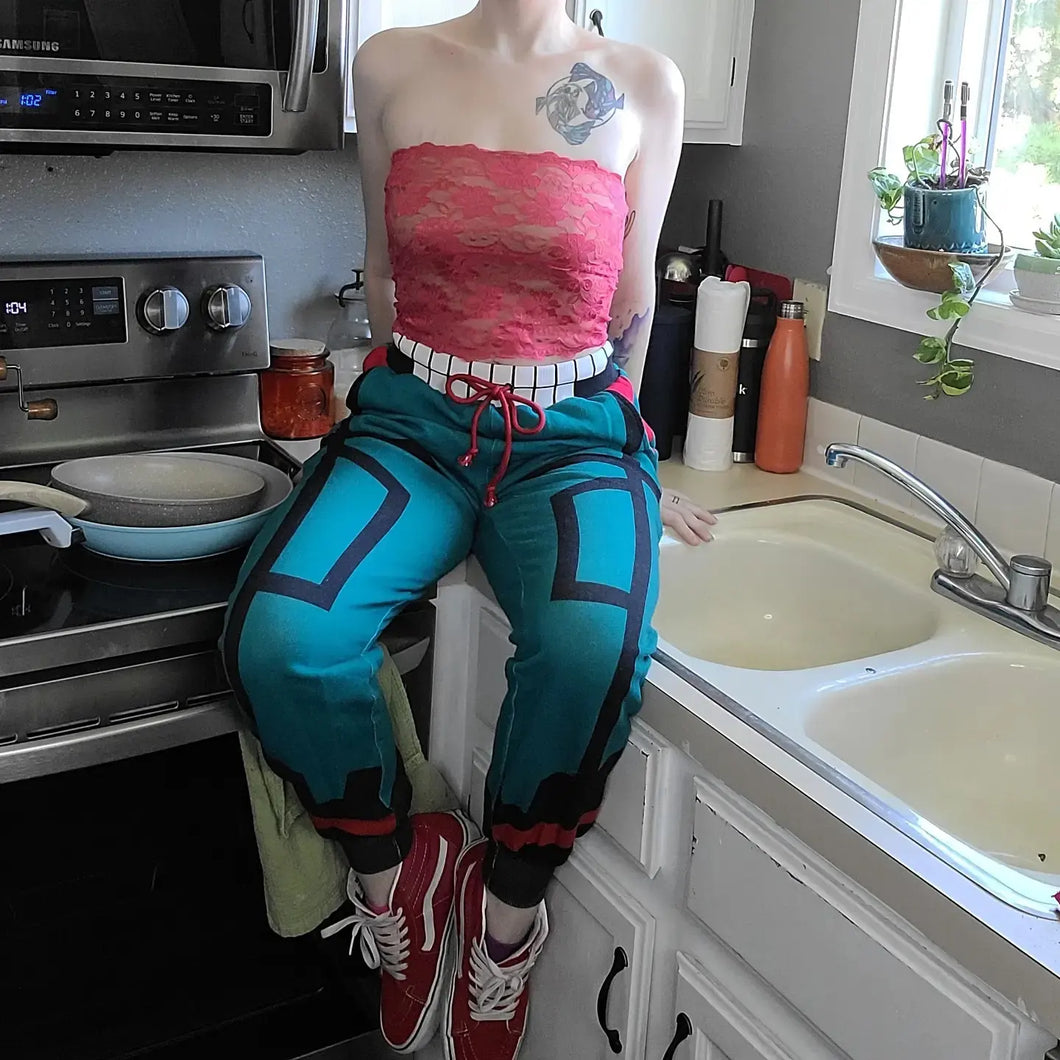 Deku Inspired Joggers