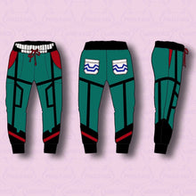 Load image into Gallery viewer, Deku Inspired Joggers
